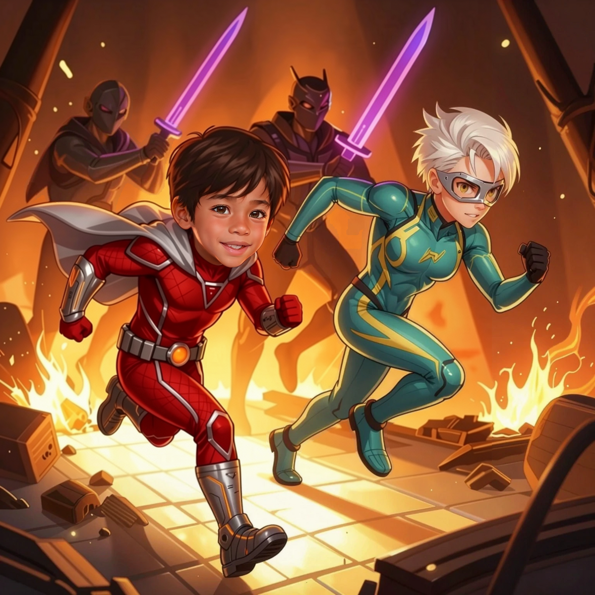 De superhelden van Nexus